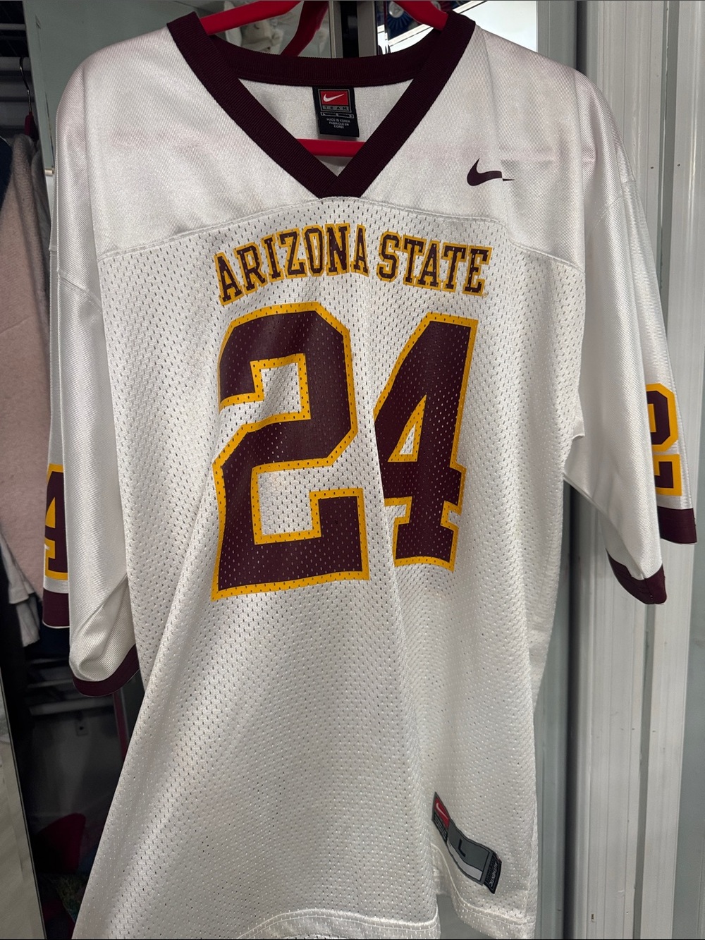 ASU 24 Jersey size Large